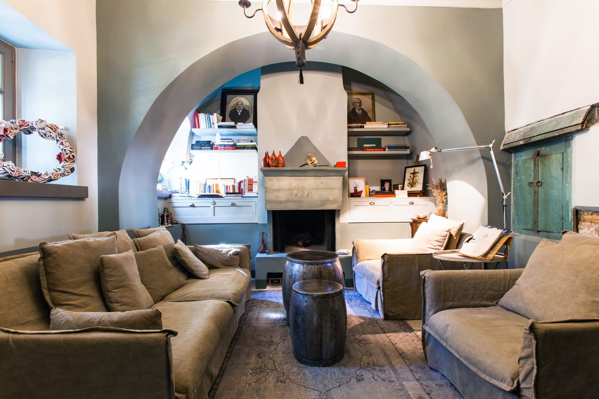 The winter lounge.