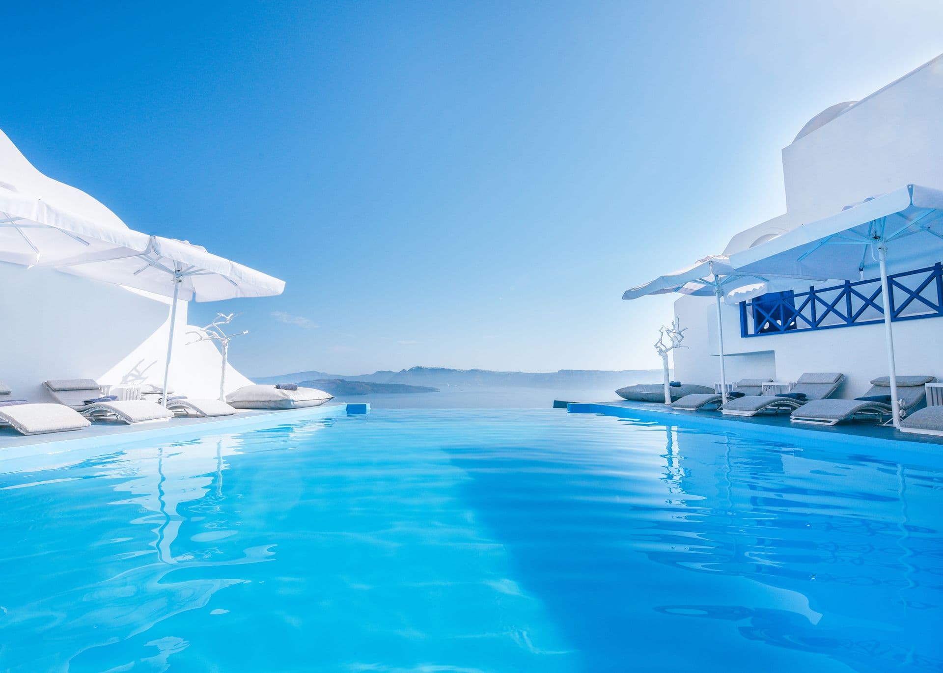 Astarte Suites Luxury Hotel | Main Hotel Infinity Pool | Santorini island