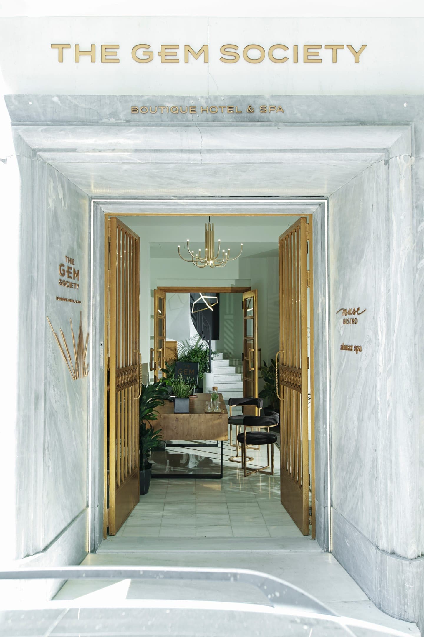 The Gem Society Boutique Hotel & Spa Entrance