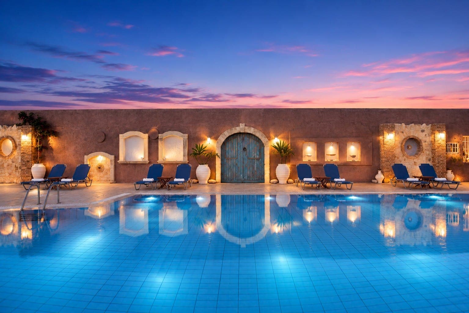 VIEW OF THE SWIMMING POOL