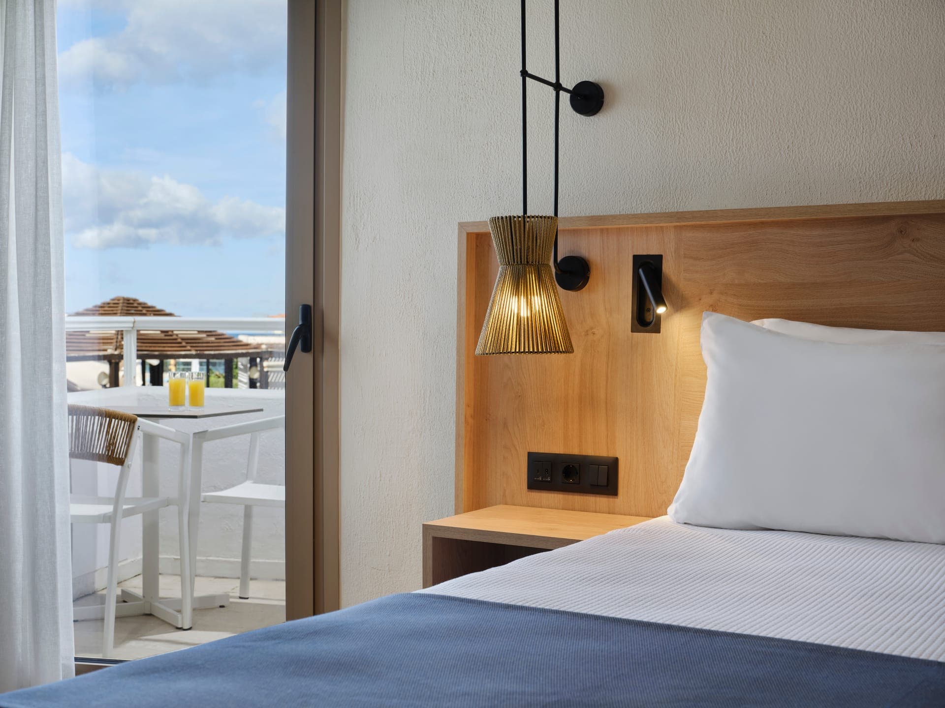 Atlantica Ocean Beach Resort, Greece - Double Room Side Sea View for 4