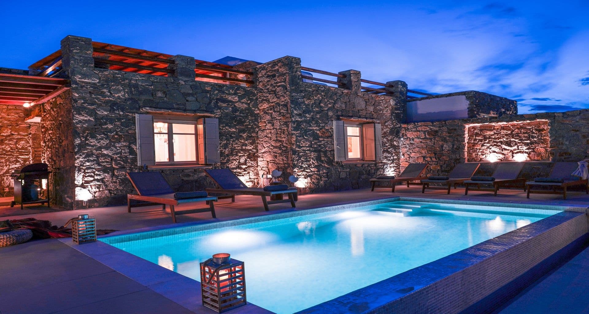 Light Blue Villa 