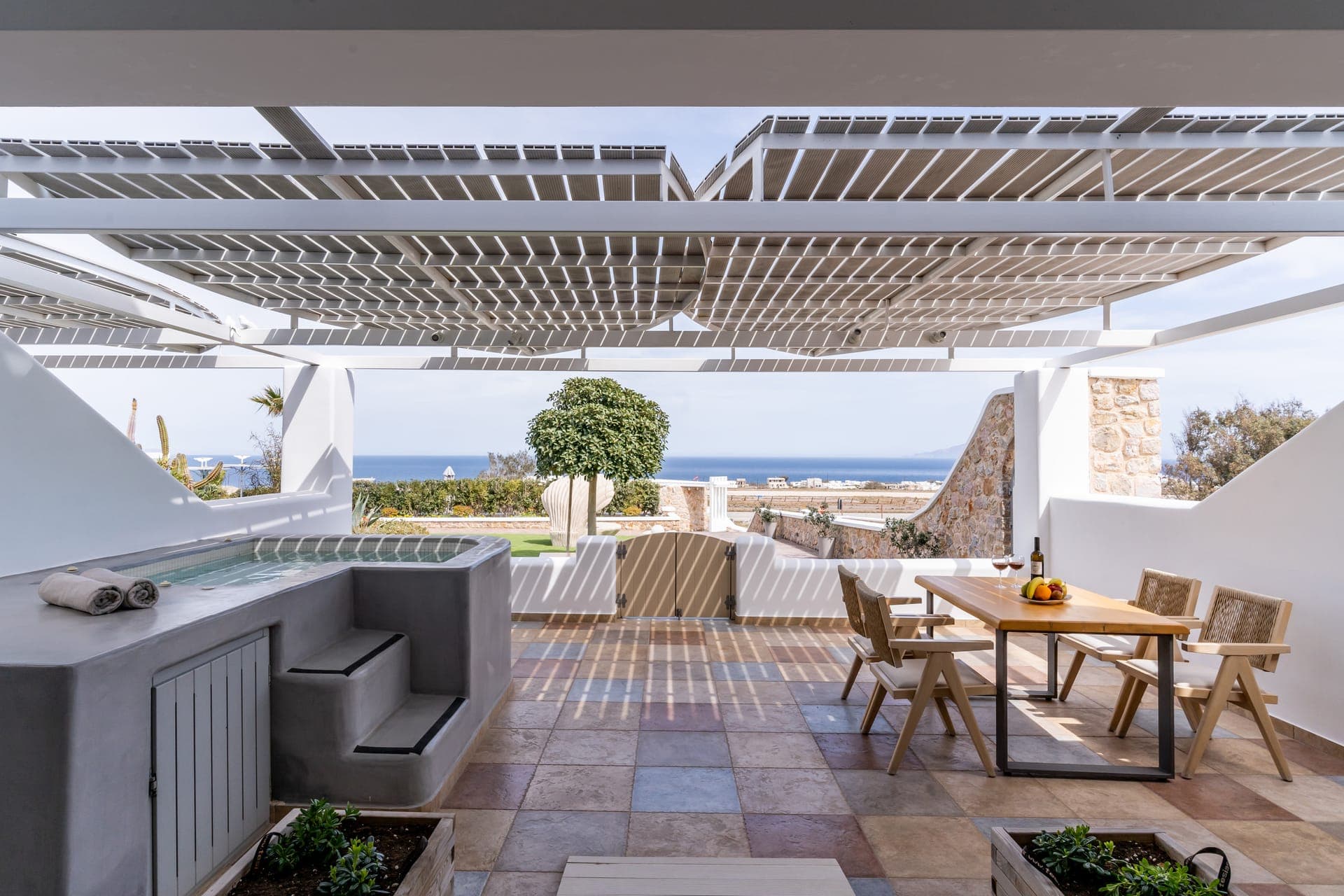 Superior Suite with Sea View & Outdoor Jetted Tub