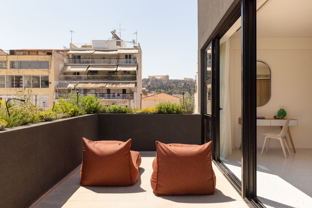 Penthouse with Terrace & Acropolis view