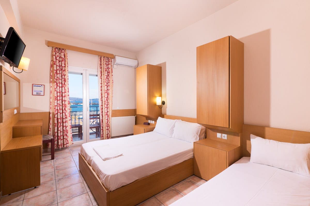 Triple Room Front Sea View