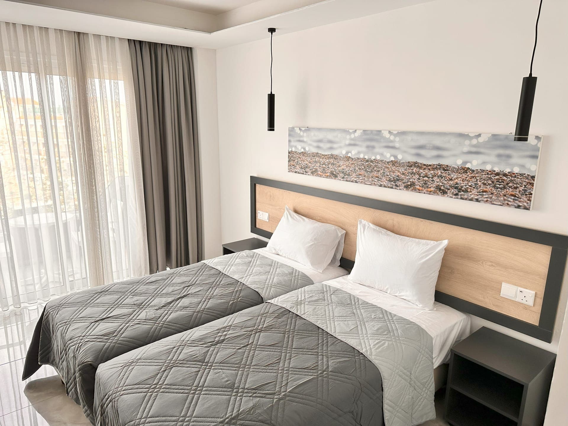 Twin Room with Pool View