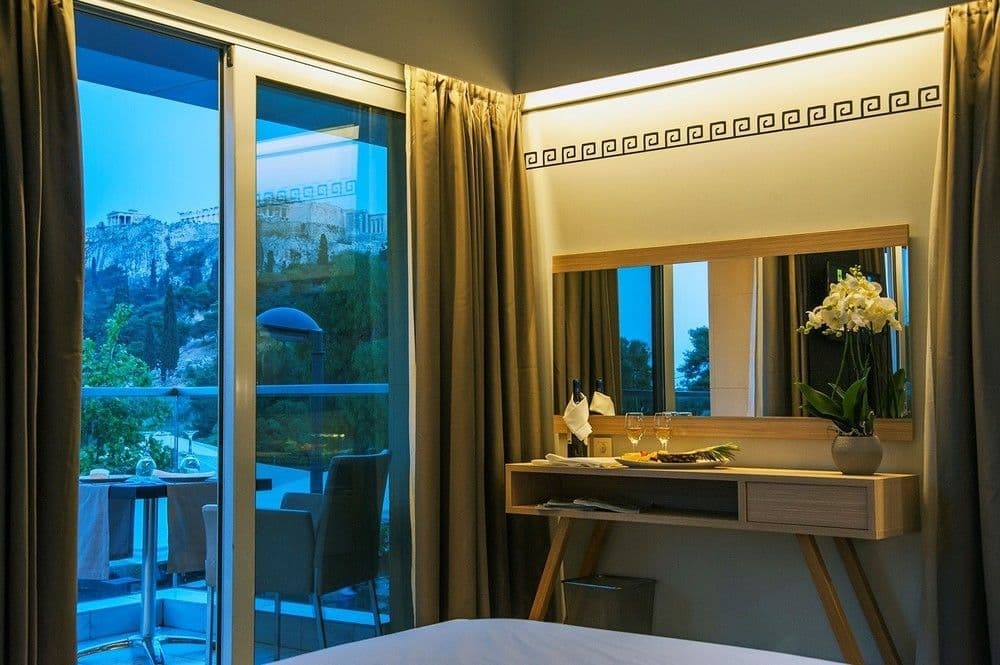 Acropolis Corner Suite with Balcony