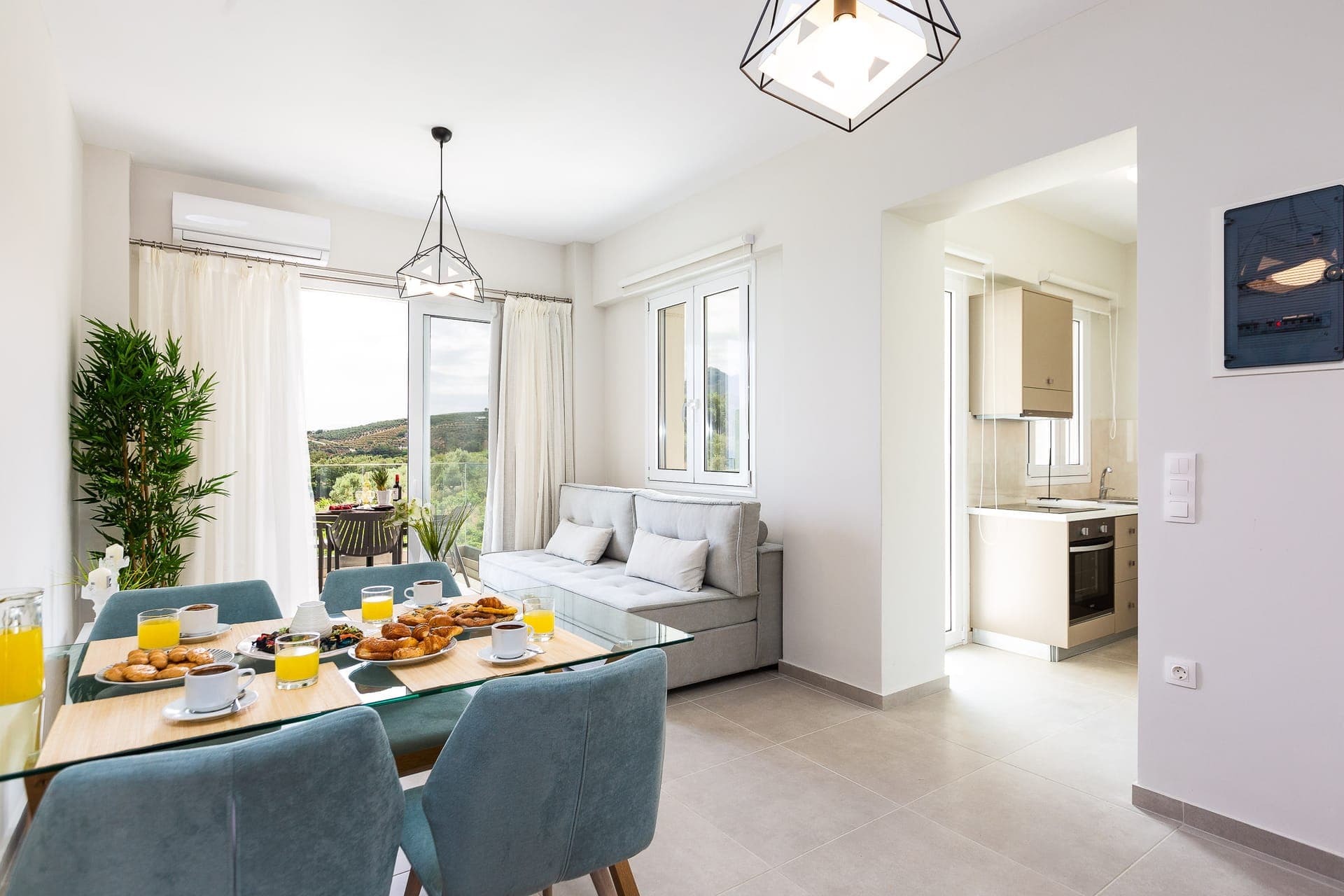 One Bedroom Apartment with Side Sea View