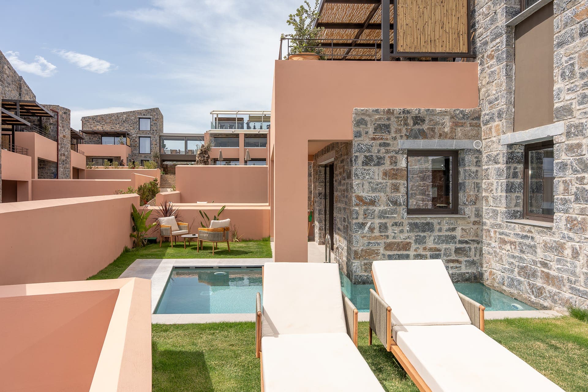 Two Bedroom Suite with Private Pool and Partial Sea View