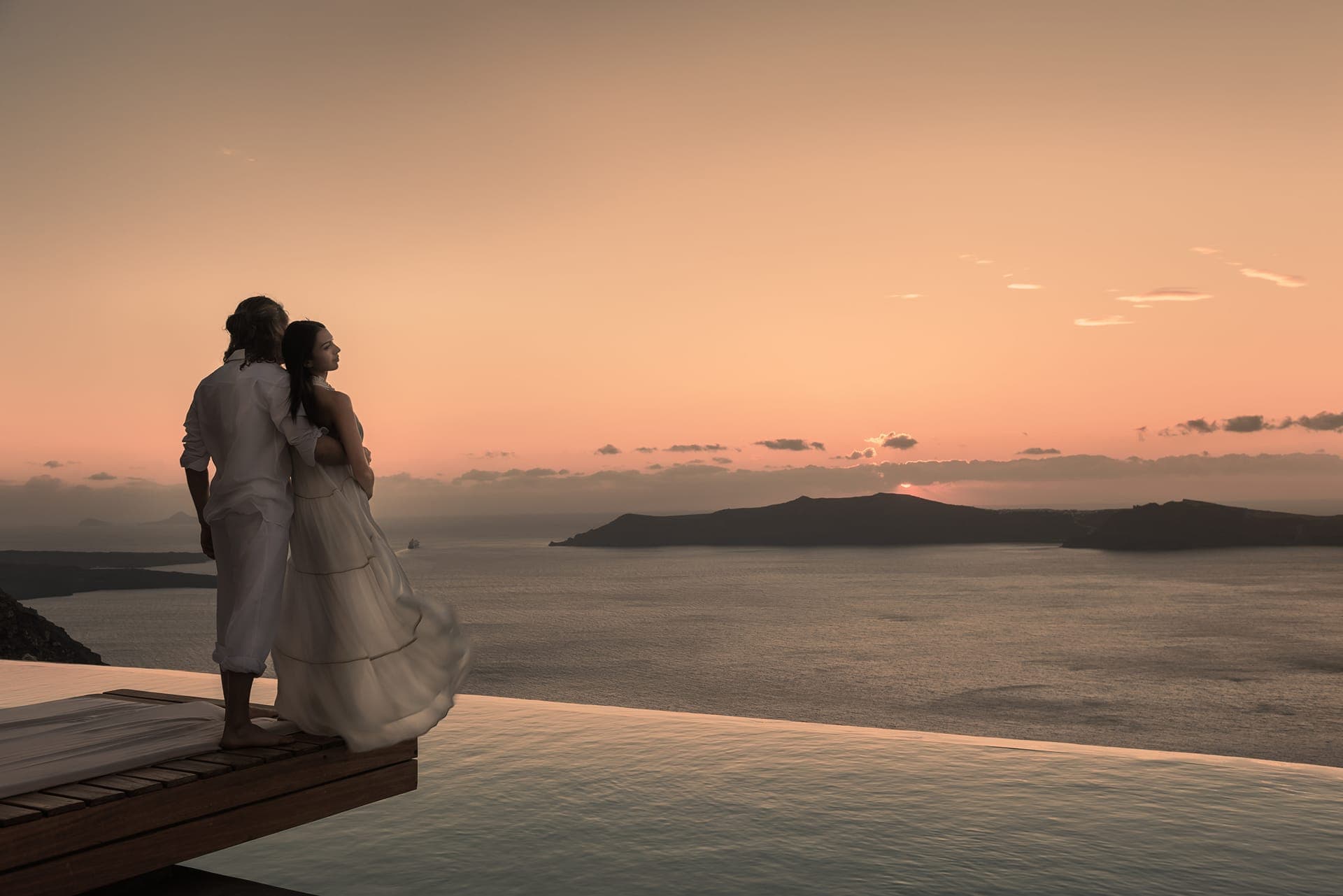 Infinity Pool Suite with Caldera View
