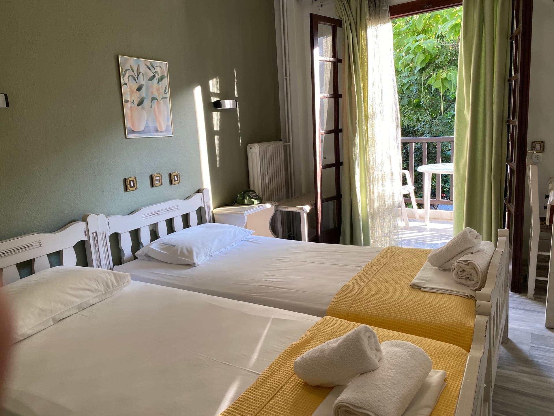 Twin Room With Garden View