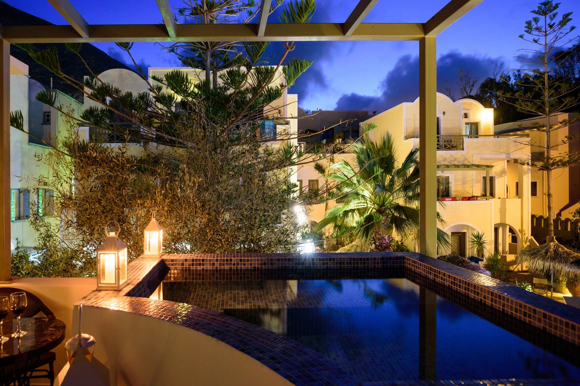 Junior Suite with Hot Tub & Pool View
